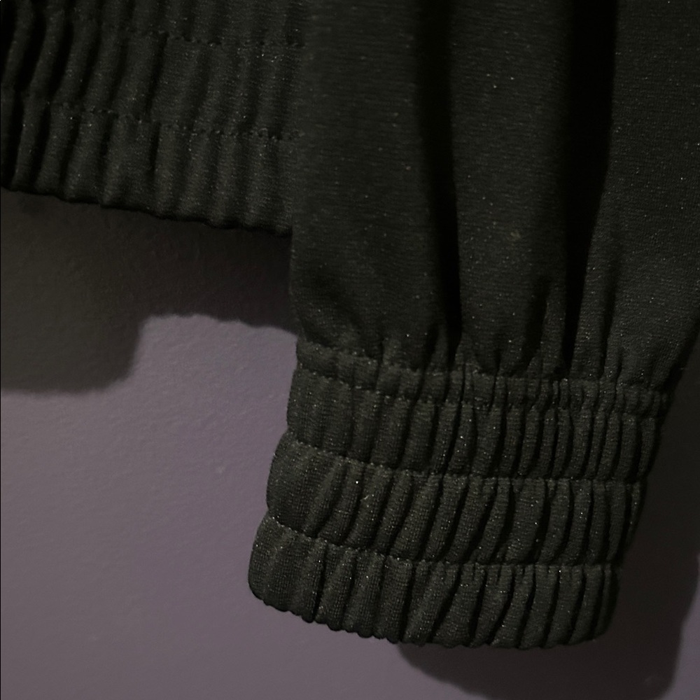 Banana Republic Classic Black Bomber Jacket - Picture 3 of 5